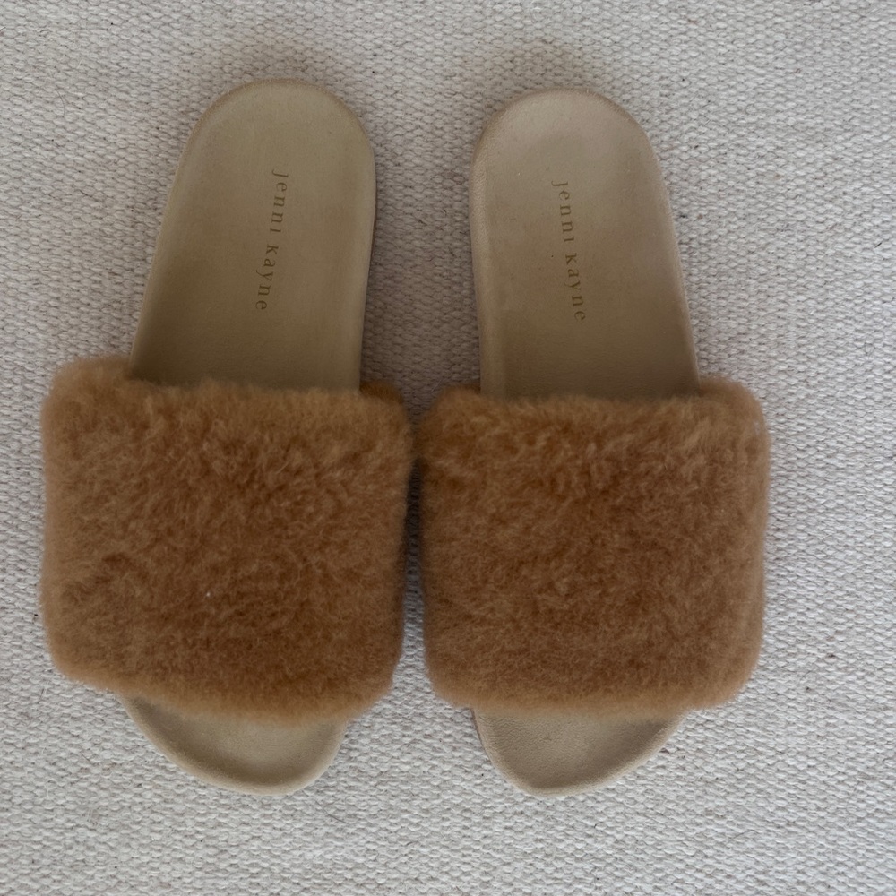 Jenni Kayne Shearling slide sandal